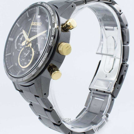 Orologio al quarzo tachimetro da uomo Seiko Chronograph SSB363 SSB363P1