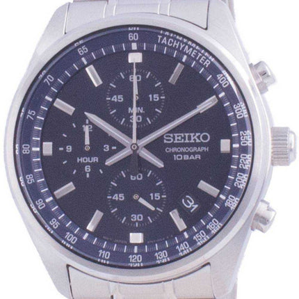 Orologio da uomo Seiko Chronograph Quartz SSB377 SSB377P1 SSB377P 100M