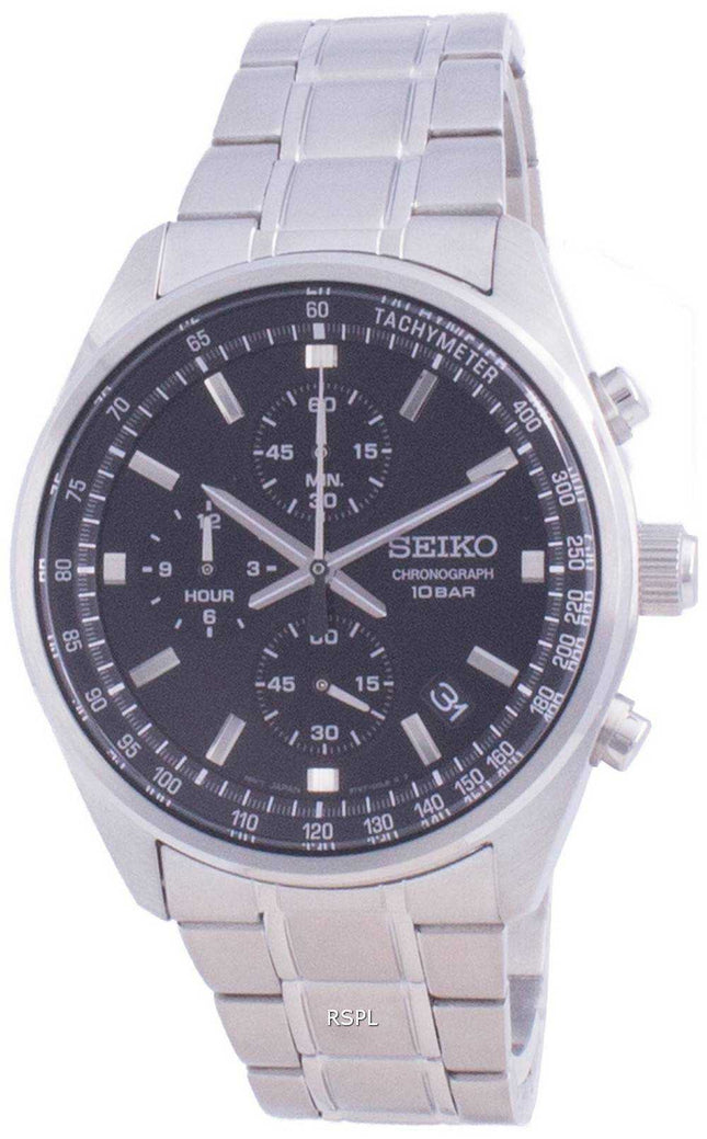 Orologio da uomo Seiko Chronograph Quartz SSB379 SSB379P1 SSB379P 100M