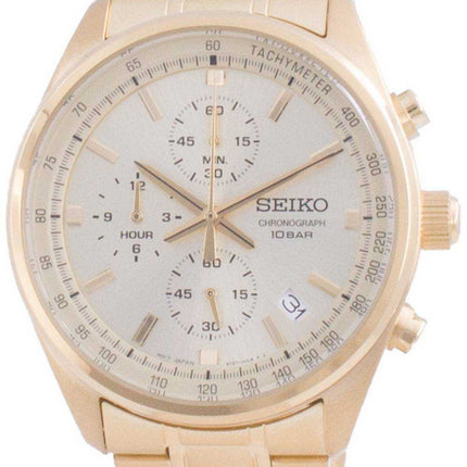 Orologio da uomo Seiko Chronograph Quartz SSB382 SSB382P1 SSB382P 100M