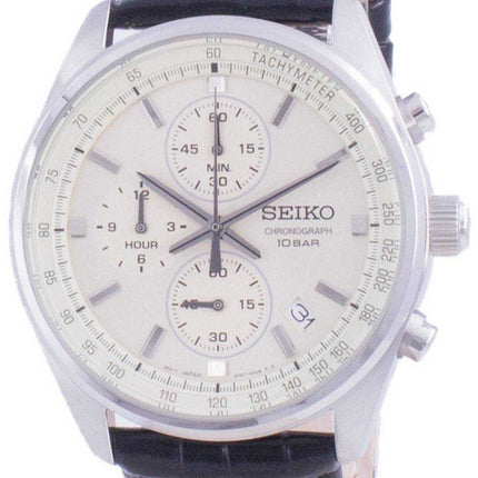 Orologio da uomo Seiko Chronograph Quartz SSB383 SSB383P1 SSB383P 100M