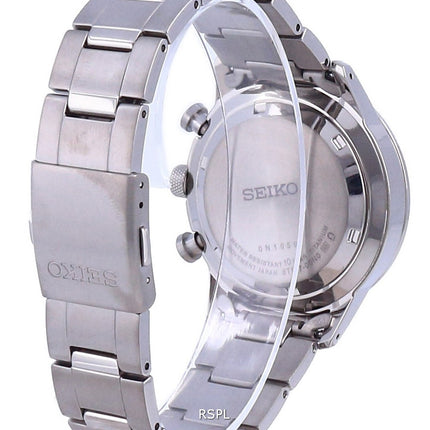 Seiko Scopri di più Orologio da uomo al quarzo cronografo in titanio SSB387 SSB387P1 SSB387P 100M
