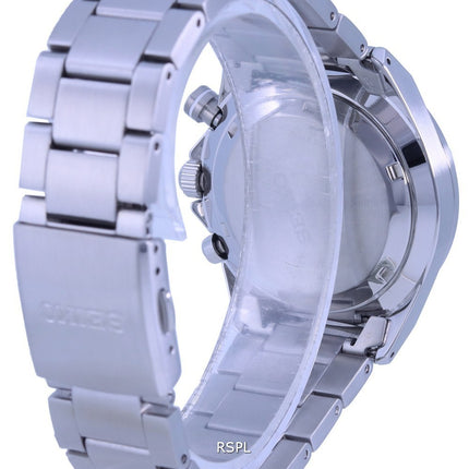 Orologio da uomo Seiko Neo Sports cronografo quadrante nero al quarzo SSB397 SSB397P1 SSB397P 100M