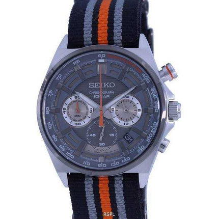 Orologio da uomo Seiko Neo Sports cronografo quadrante grigio quarzo SSB403 SSB403P1 SSB403P 100M