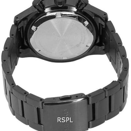 Orologio da uomo Seiko Urban Sports cronografo quadrante nero al quarzo SSB415 SSB415P1 SSB415P 100M