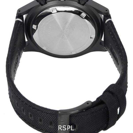 Seiko Urban Sports Cronografo Cinturino in Nylon Quadrante Nero Quarzo SSB417 SSB417P1 SSB417P 100M Orologio da Uomo