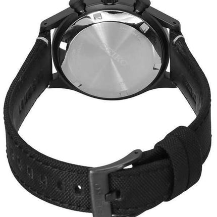 Orologio da uomo Seiko Conceptual Chronograph cinturino in nylon quadrante nero quarzo SSB421P1 100M