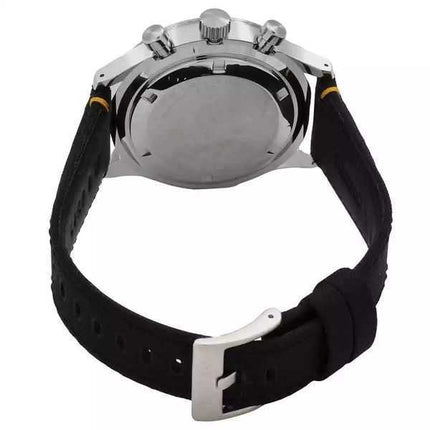 Orologio da uomo Seiko Discover More Sport Cronografo Cinturino in nylon Quadrante nero Quarzo SSB449P1 100M
