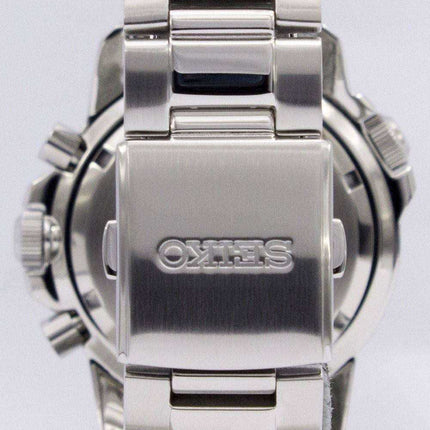 Orologio da uomo Seiko Solar Alarm Chronograph SSC075 SSC075P1 SSC075P