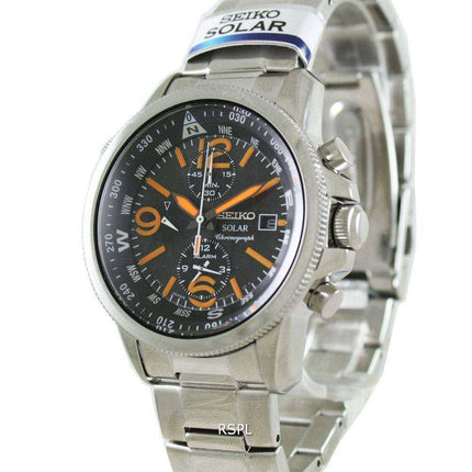 Orologio da uomo Seiko Solar Chronograph SSC077 SSC077P1 SSC077P