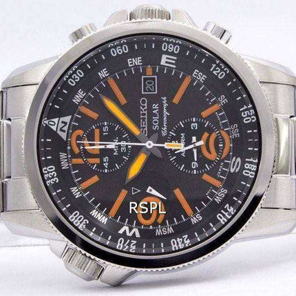Orologio da uomo Seiko Solar Chronograph SSC077 SSC077P1 SSC077P