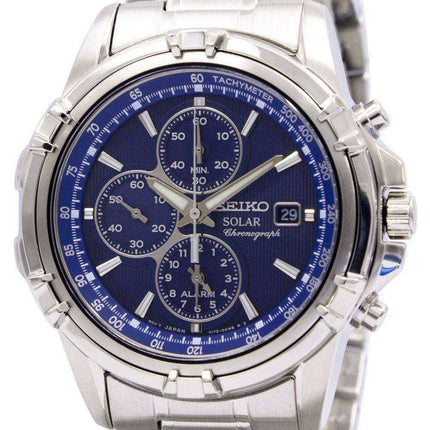 Orologio da uomo Seiko Solar Chronograph Alarm SSC141 SSC141P1 SSC141P