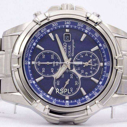 Orologio da uomo Seiko Solar Chronograph Alarm SSC141 SSC141P1 SSC141P