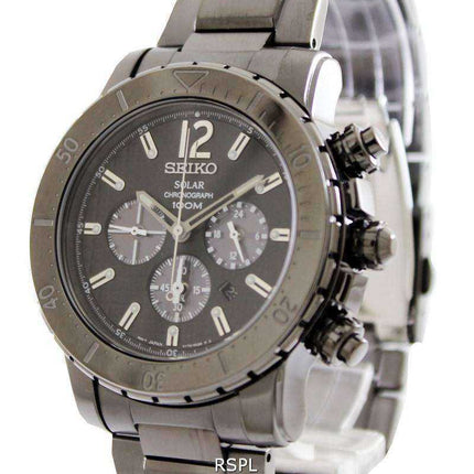 Orologio da uomo Seiko Solar Chronograph SSC225 SSC225P1 SSC225P