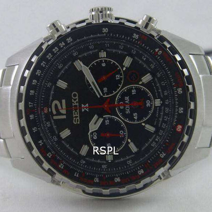 Orologio da uomo Seiko Prospex Aviation Solar Pilots SSC261 SSC261P1 SSC261P