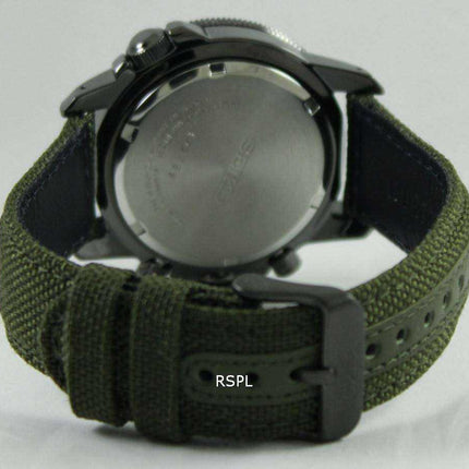 Orologio da uomo Seiko Prospex Solar Military Alarm Chronograph SSC295 SSC295P1 SSC295P