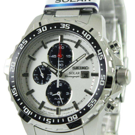 Orologio da uomo Seiko Solar Alarm Chronograph SSC297 SSC297P1 SSC297P