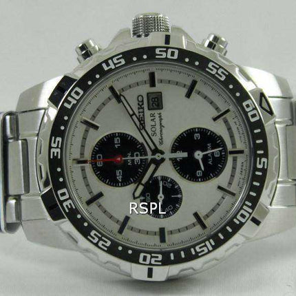 Orologio da uomo Seiko Solar Alarm Chronograph SSC297 SSC297P1 SSC297P