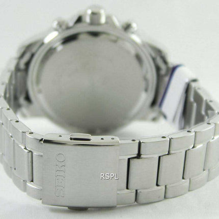 Orologio da uomo Seiko Solar Alarm Chronograph SSC297 SSC297P1 SSC297P