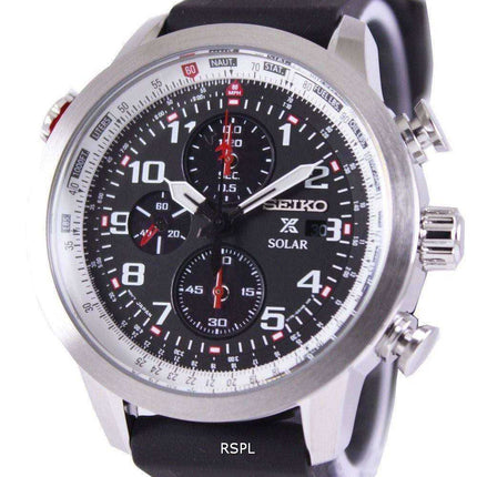 Orologio da uomo Seiko Prospex Sky Solar Chronograph Pilots SSC351 SSC351P1 SSC351P
