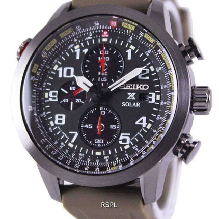 Orologio da uomo Seiko Prospex Sky Solar Chronograph Pilots SSC353 SSC353P1 SSC353P