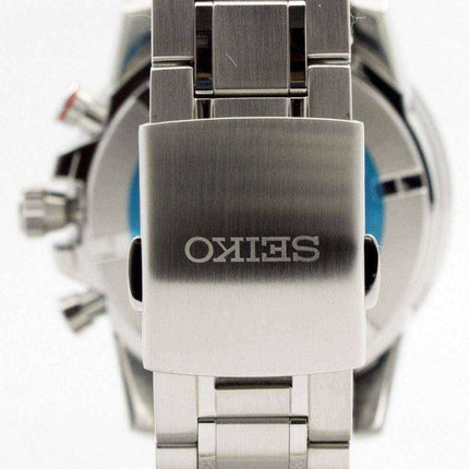 Orologio da uomo Seiko Sportura Solar Chronograph Perpetual SSC357 SSC357P1 SSC357P