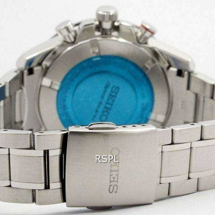 Orologio da uomo Seiko Sportura Solar Chronograph Perpetual SSC357 SSC357P1 SSC357P