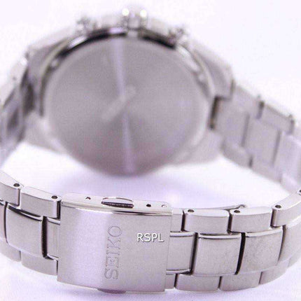 Orologio da uomo Seiko Solar Titanium Chronograph SSC367 SSC367P1 SSC367P
