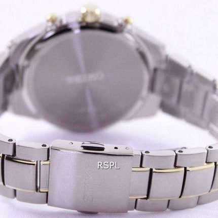 Orologio da uomo Seiko Solar Titanium cronografo SSC368 SSC368P1 SSC368P