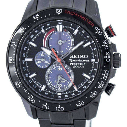 Orologio da uomo Seiko Sportura Perpetual Solar Multi-Function SSC427 SSC427P1 SSC427P