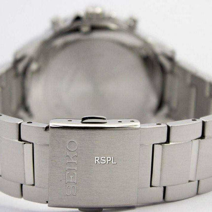 Orologio da uomo Seiko Solar Chronograph Alarm SSC433 SSC433P1 SSC433P