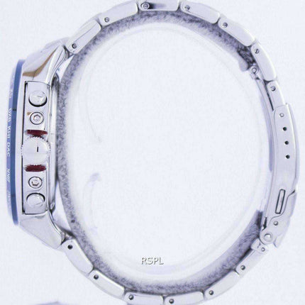 Orologio da uomo Seiko Prospex Sea World Time Solar Chronograph SSC485 SSC485P1 SSC485P