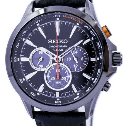 Orologio da uomo Seiko Solar Chronograph Tachymeter SSC499 SSC499P1 SSC499P