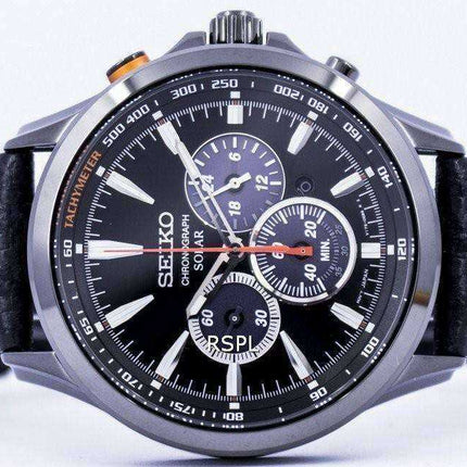 Orologio da uomo Seiko Solar Chronograph Tachymeter SSC499 SSC499P1 SSC499P