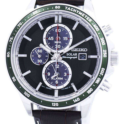 Orologio da uomo Seiko Solar Alarm Chronograph SSC501 SSC501P1 SSC501P