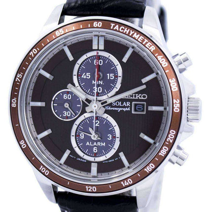 Orologio da uomo Seiko Solar Alarm Chronograph SSC503 SSC503P1 SSC503P