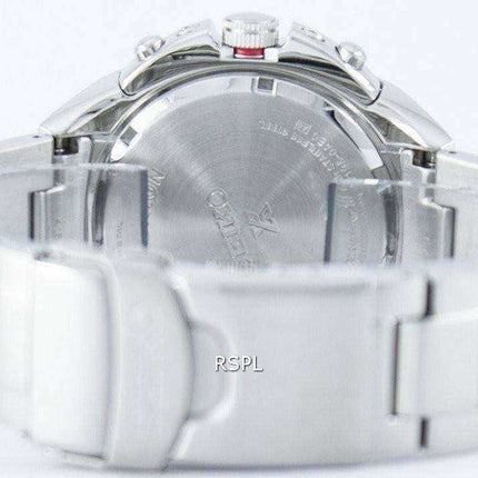 Orologio da uomo Seiko Prospex World Time Solar Chronograph SSC549 SSC549P1 SSC549P