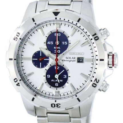 Orologio da uomo Seiko Solar Chronograph Alarm SSC553 SSC553P1 SSC553P