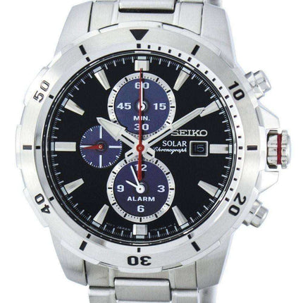 Orologio da uomo Seiko Solar Chronograph Alarm SSC557 SSC557P1 SSC557P