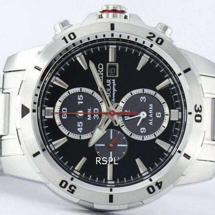 Orologio da uomo Seiko Solar Chronograph Alarm SSC557 SSC557P1 SSC557P