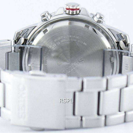 Orologio da uomo Seiko Solar Chronograph Alarm SSC557 SSC557P1 SSC557P