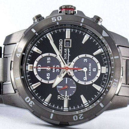 Orologio da uomo Seiko Solar Chronograph Alarm SSC559 SSC559P1 SSC559P