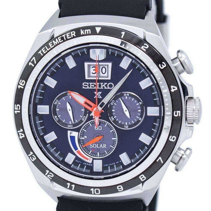Orologio da uomo Seiko Prospex Sports Solar Chronograph Power Reserve SSC605 SSC605P1 SSC605P