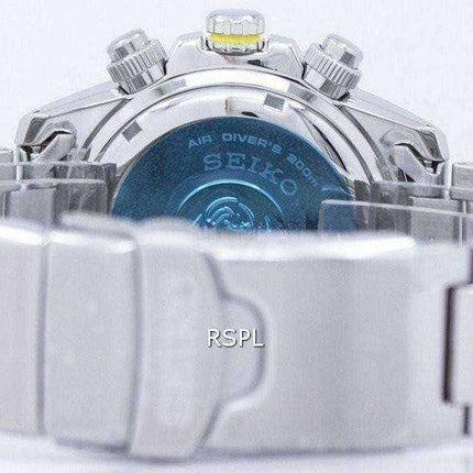 Orologio da uomo Seiko Prospex Diver's Solar Chronograph 200M SSC613 SSC613P1 SSC613P