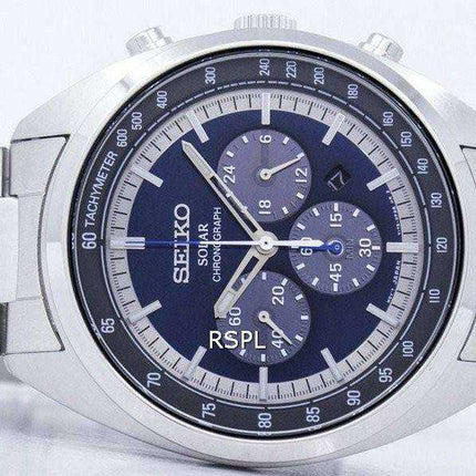 Orologio da uomo Seiko Solar Chronograph Tachymeter SSC619 SSC619P1 SSC619P