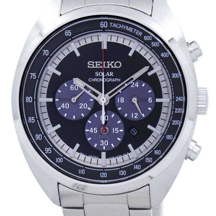 Orologio da uomo Seiko Solar Chronograph Tachymeter SSC621 SSC621P1 SSC621P