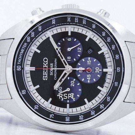Orologio da uomo Seiko Solar Chronograph Tachymeter SSC621 SSC621P1 SSC621P