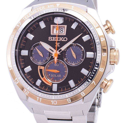 Orologio da uomo Seiko Prospex Solar Special Edition cronografo SSC664 SSC664P1 SSC664P