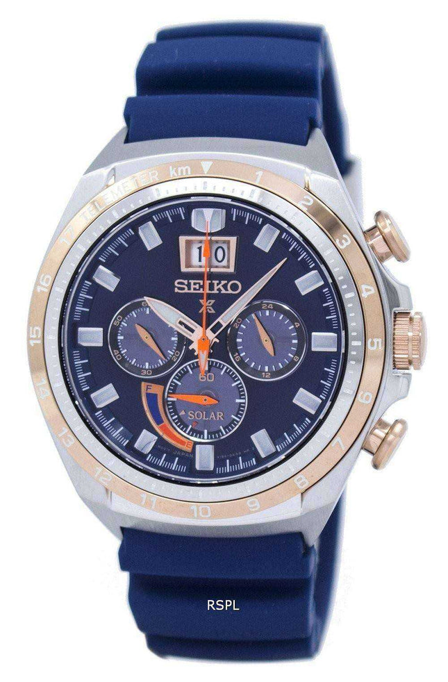 Orologio da uomo Seiko Prospex Solar Chronograph Special Edition SSC666 SSC666P1 SSC666P