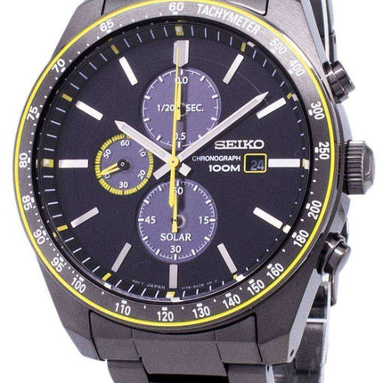 Orologio da uomo analogico cronografo Seiko Solar SSC723 SSC723P1 SSC723P